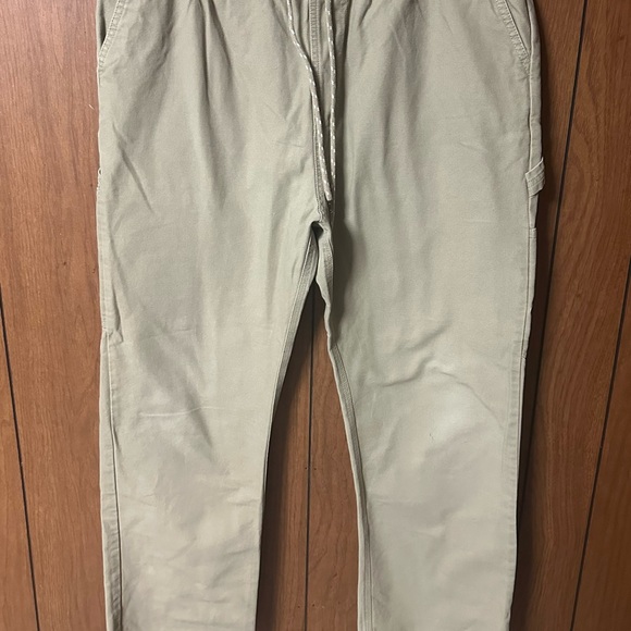 Beige Pants with Mushroom Patch - Picture 4 of 11